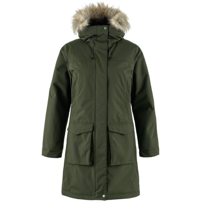 FJÄLLRÄVEN Nuuk Lite Parka W, Forest