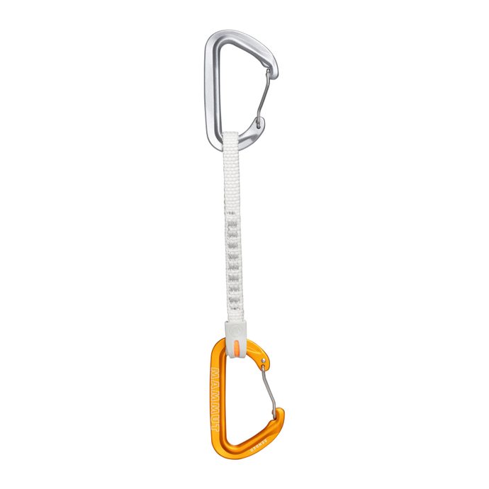 MAMMUT Sender Wire 17 cm Quickdraw, light grey-gold