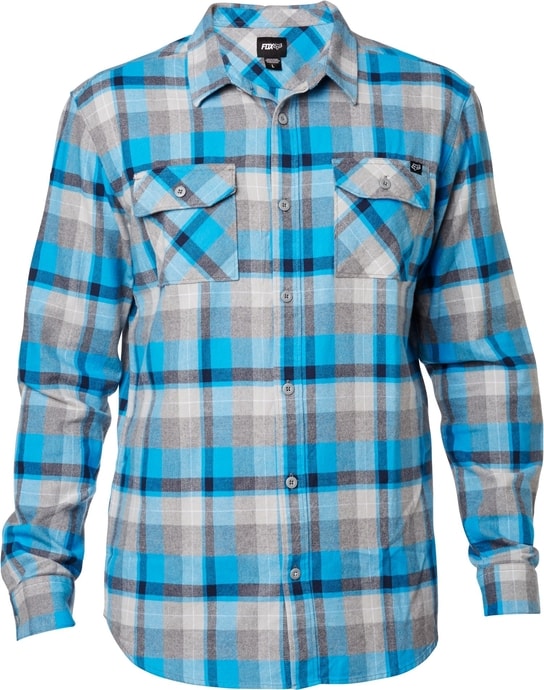FOX Traildust Ls Flannel Blue - košile