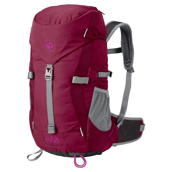 JACK WOLFSKIN KIDS ALPINE TRAIL 20 dark ruby