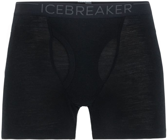 ICEBREAKER M 175 Everyday Boxers w fly BLACK