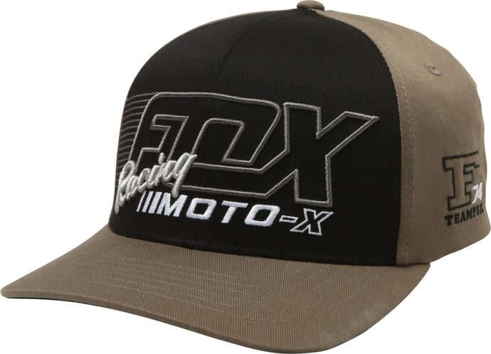 FOX Flection flexfit hat Fatigue Green