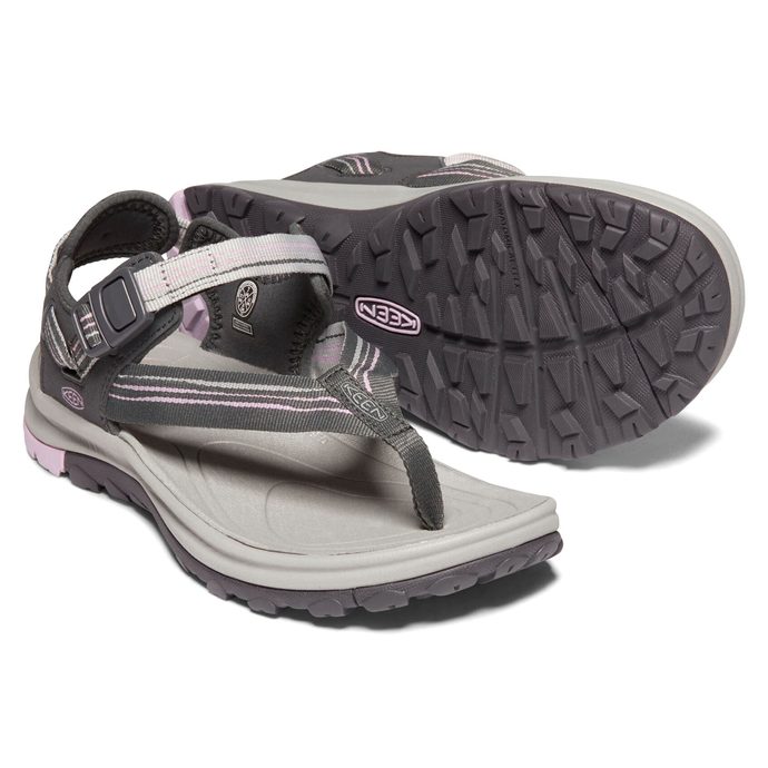 KEEN TERRADORA II TOE POST W dark grey/dawn pink