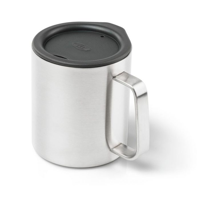 GSI OUTDOORS GLACIER STAINLESS 295 ml OZ. CAMP CUP- BRUSHED