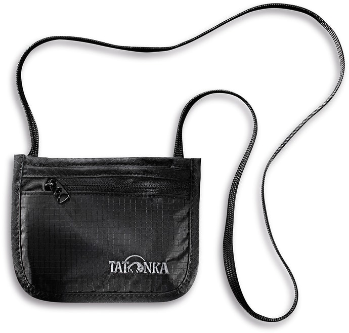 TATONKA Skin ID Pocket, black - dokladovka s popruhem kolem krku