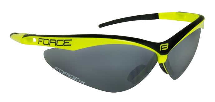 FORCE AIR fluo-černé, černá laser skla