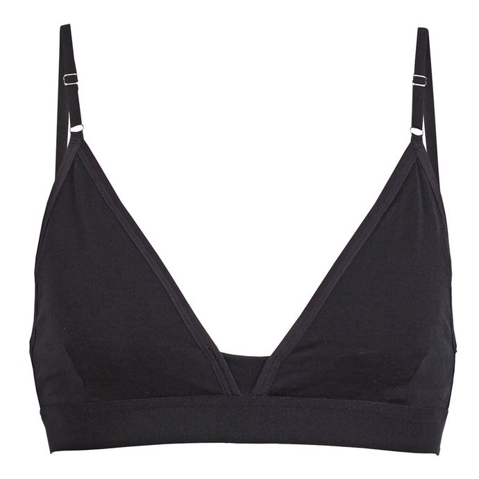 ICEBREAKER W SIREN BRA - BLACK