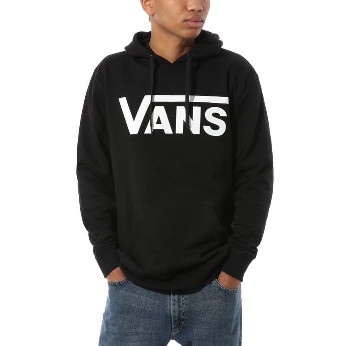 VANS VANS CLASSIC PULLOVER HOODIE Black-White