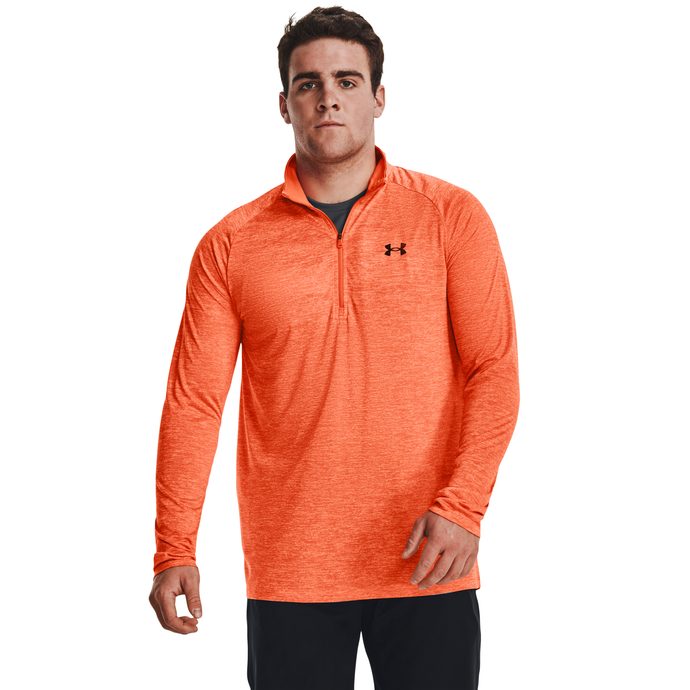 UNDER ARMOUR Tech 2.0 1/2 Zip, orange