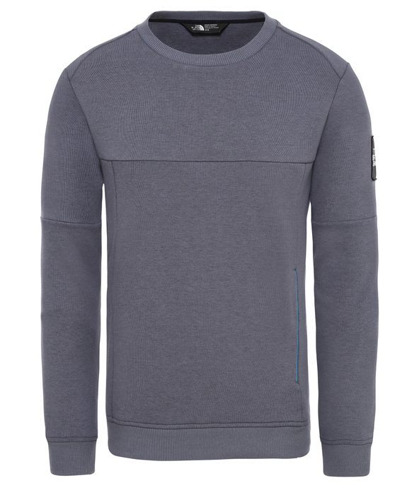 THE NORTH FACE M FINE 2 CREW SWEAT, GRISAILLE GREY