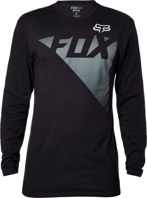 FOX Destro Ls Black - tričko