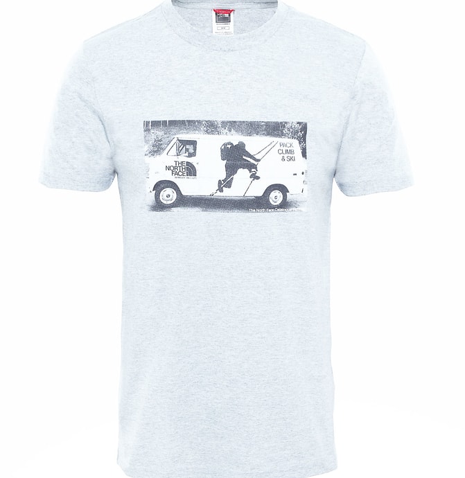 THE NORTH FACE Celebration Easy Tee, light grey
