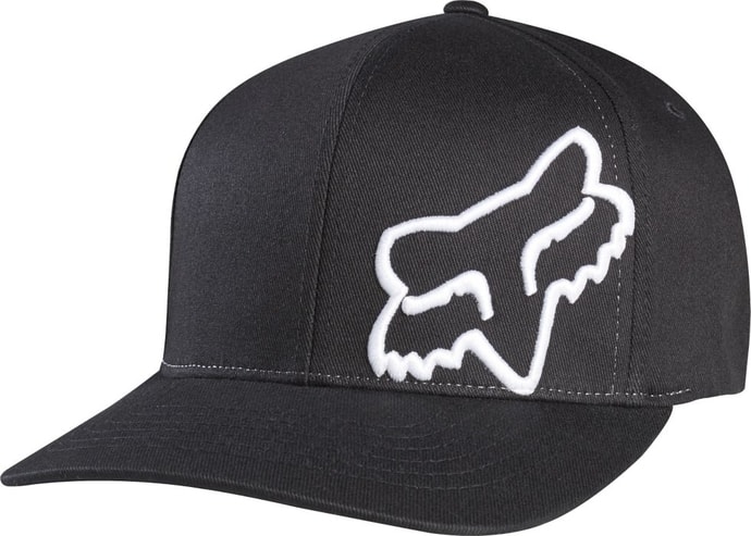 FOX Flex 45 Flexfit Hat black/white