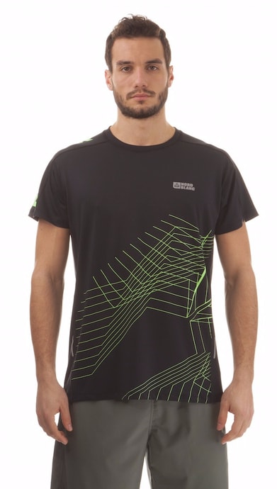 NORDBLANC NBSMF5056 CRN NET - pánské běžecké tričko
