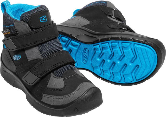 KEEN HIKEPORT MID STRAP WP K, black/blue jewel