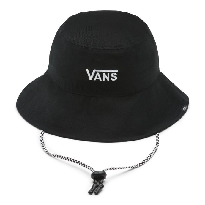 VANS LEVEL UP BUCKET HAT, black-white