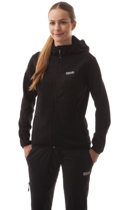 NORDBLANC NBWFL4630 CRN MAGIC - women's fleece sweatshirt action