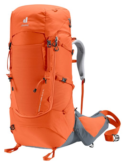 DEUTER Aircontact Core 55+10 SL, paprika-graphite