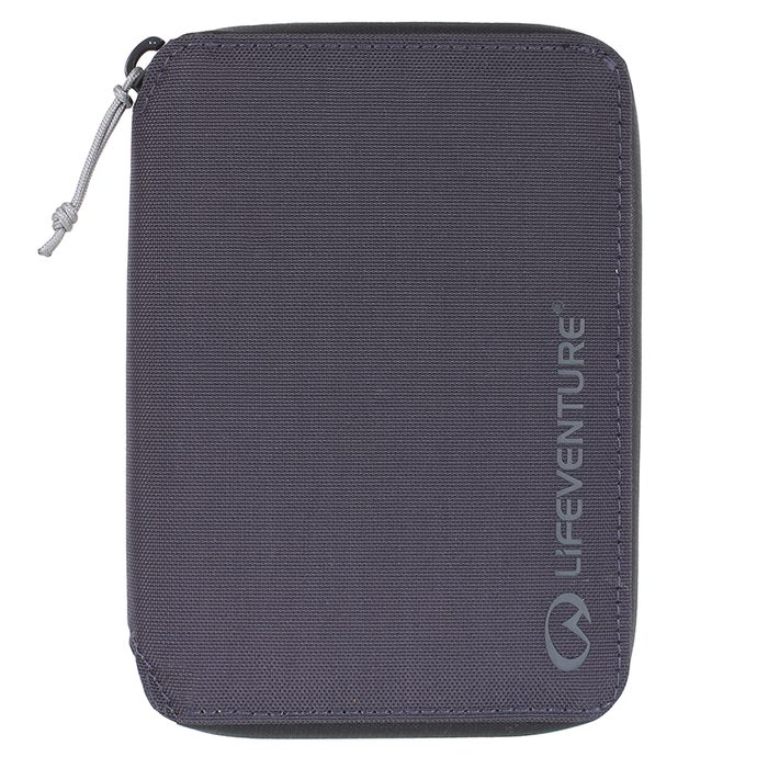 LIFEVENTURE RFiD Mini Travel Wallet, navy