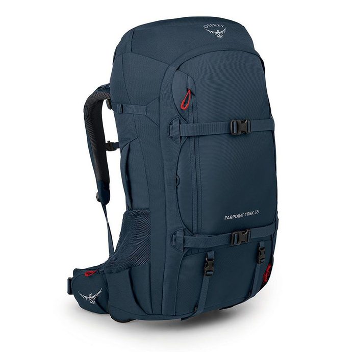 FARPOINT TREK 55, muted space blue - men's travel backpack - OSPREY -  196.71 €