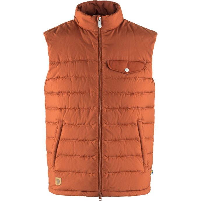 FJÄLLRÄVEN Greenland Down Liner Vest M Autumn Leaf