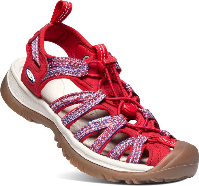 KEEN WHISPER W, tango red/blue