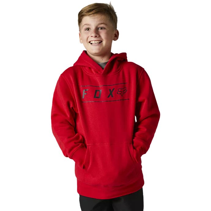 FOX Youth Pinnacle Po Fleece Flame Red