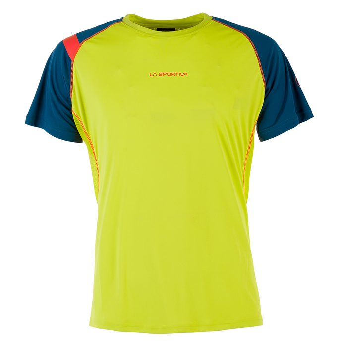 LA SPORTIVA Motion T-Shirt Men sulphur/ocean