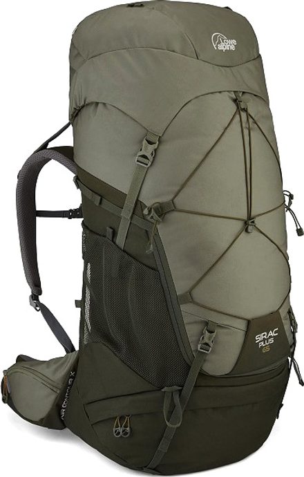 LOWE ALPINE Sirac Plus 65, light khaki/army