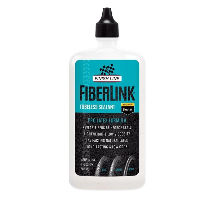 FINISH LINE FiberLink Tubeless Sealant: Pro Latex 8oz/240ml - dispenser
