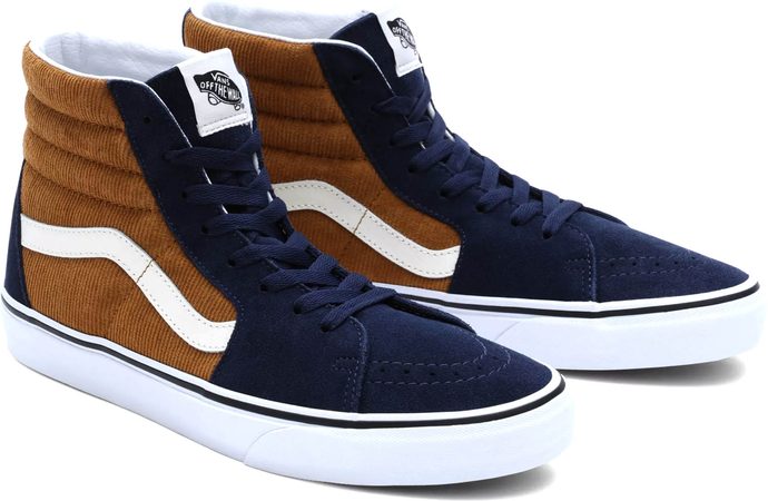 VANS SK8-Hi MINI CORD, BLUE/BROWN