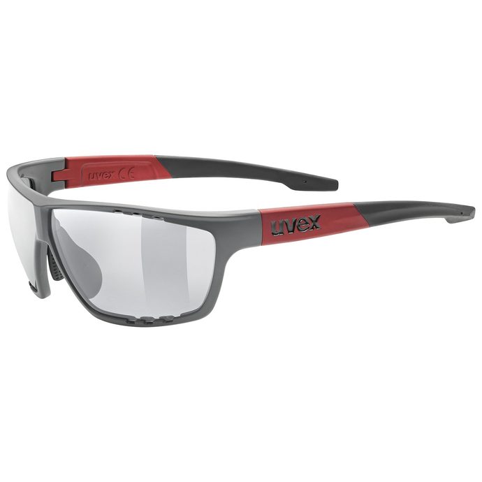 UVEX SPORTSTYLE 706 2021, GREY MATT - RED