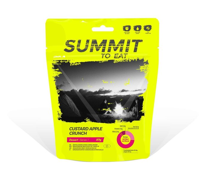 SUMMIT TO EAT CUSTARD APPLE CRUNCH 87g/424kcal