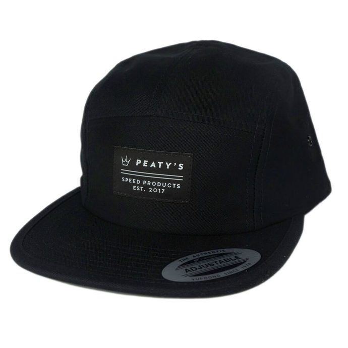 PEATYS PUBWEAR KŠILTOVKA PUBWEAR 5 PANEL CAP - SPEED PRODUCTS / BLACK