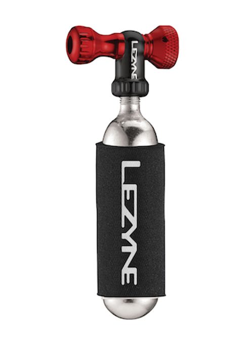 LEZYNE CONTROL DRIVE CO2 RED/HI-GLOSS + 16g bombička