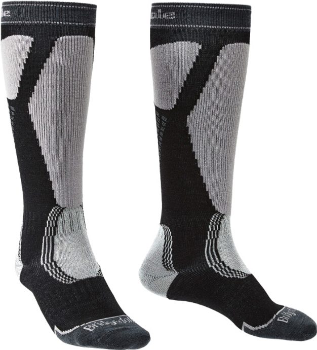 BRIDGEDALE Ski Easy On, black/light grey