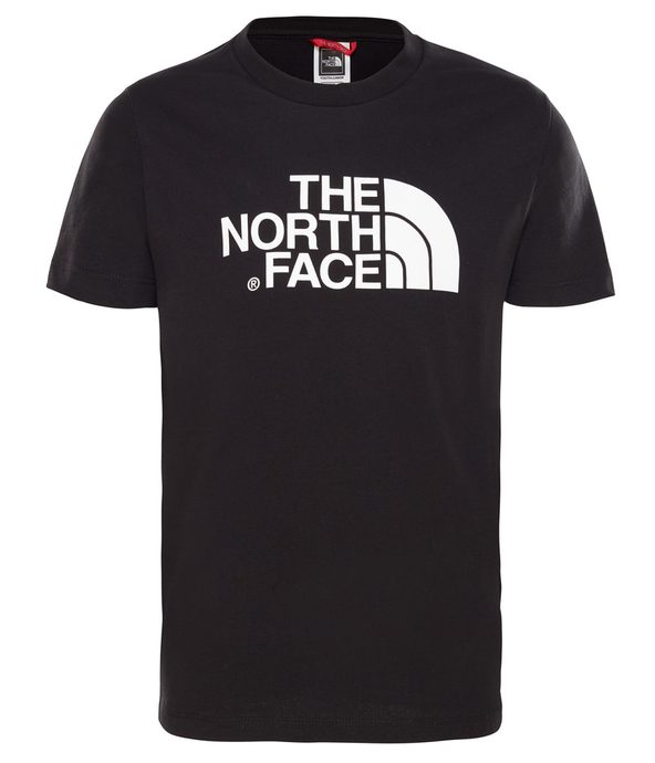 THE NORTH FACE Y S/S EASY TEE TNF BLACK/TNF, WHITE