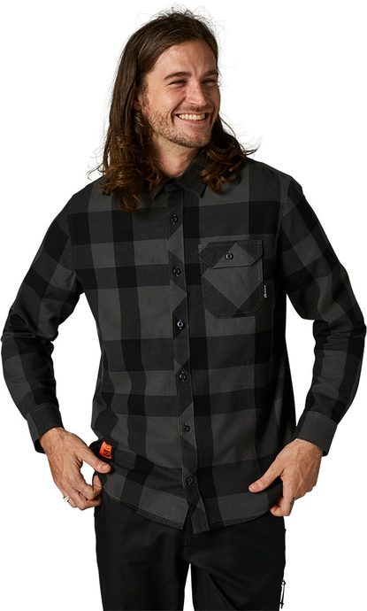 FOX Voyd 2.0 Flannel, Black