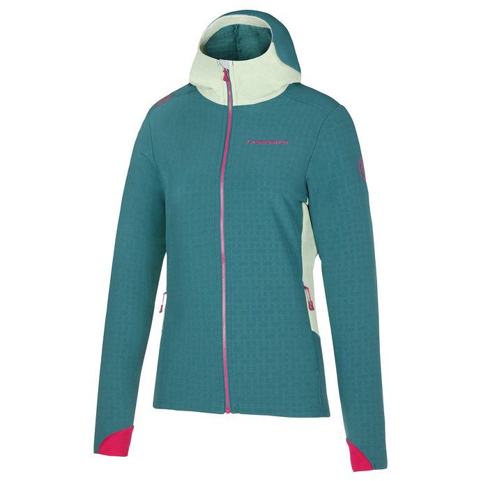 LA SPORTIVA Descender Storm Jkt W, Alpine/Celadon