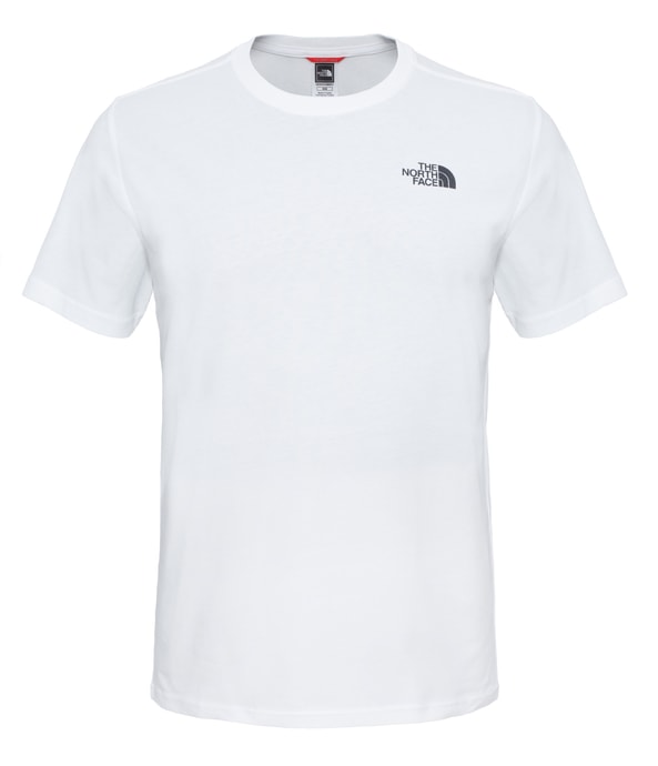 THE NORTH FACE M S/S RED BOX TEE TNF WHITE