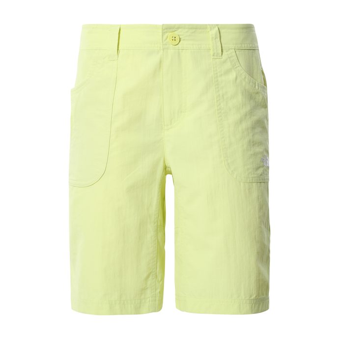 THE NORTH FACE WOMEN’S HORIZON SUNNYSIDE SHORT, pale lime yellow