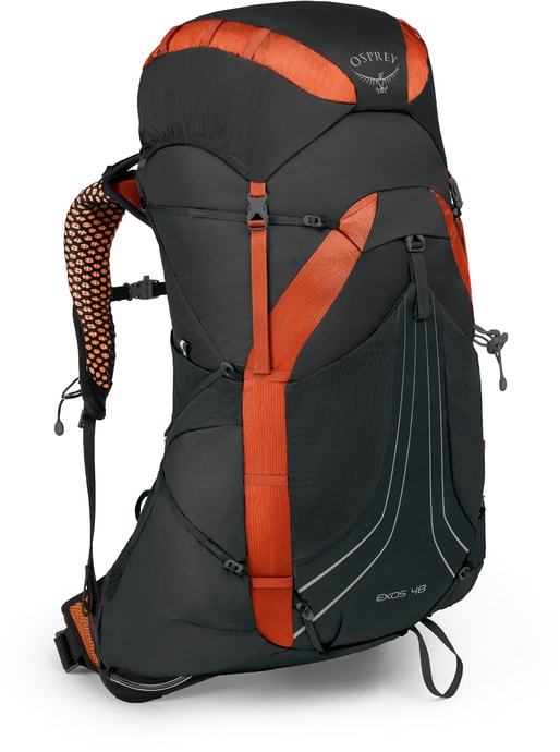 OSPREY Exos 48 II, blaze black