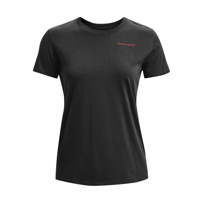 UNDER ARMOUR UA Run Anywhere Short Sleeve-GRY