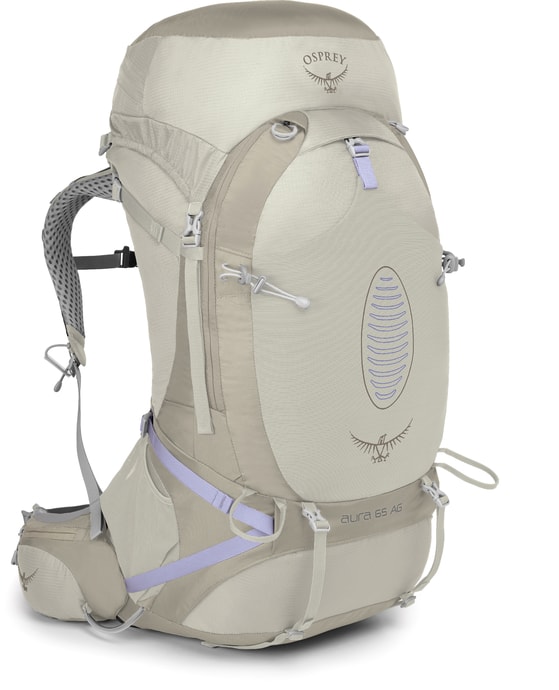 OSPREY Aura AG 65 silver streak - turistický batoh