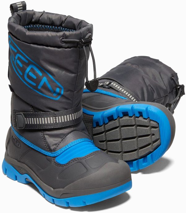 KEEN SNOW TROLL WP YOUTH magnet/blue aster