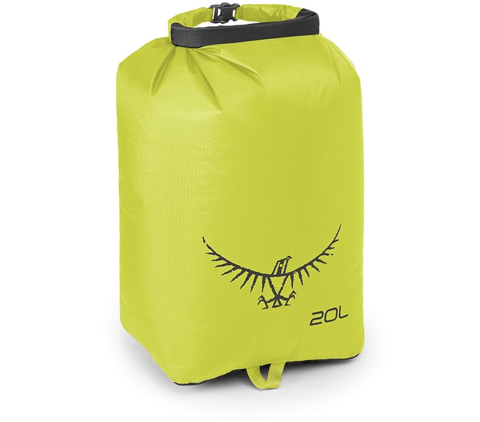 Ultralight DrySack 20 electric lime