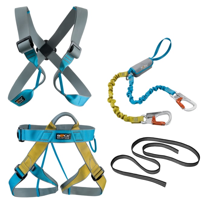 ROCK EMPIRE Ferrata Safety Set