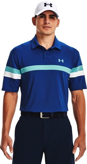Under Armour Men's T2G Blocked Golf Polo Shirt from american golf