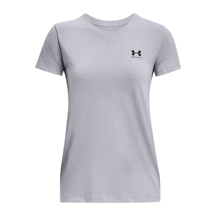 UNDER ARMOUR W SPORTSTYLE LC SS-GRY