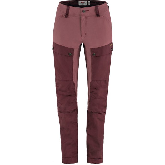 FJÄLLRÄVEN Keb Trousers Curved W, Reg Port-Mesa Purple